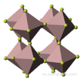 Estructura de puntos de fluoruro de aluminio Lewis